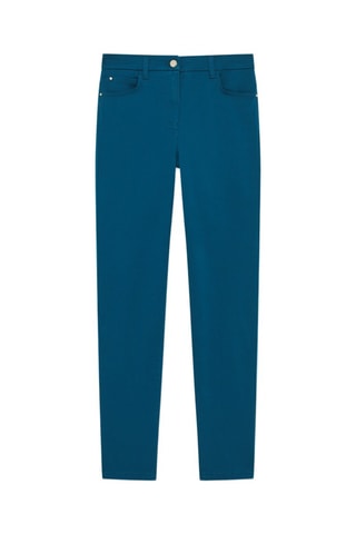Pantalon slim Tony - Bleu canard