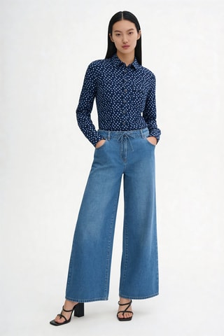 Jean droit Pastor - Bleu cobalt