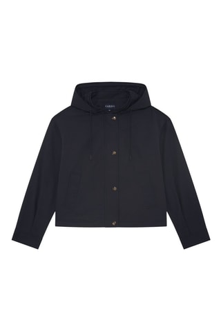 Manteau à capuche Gabriella - Bleu marine