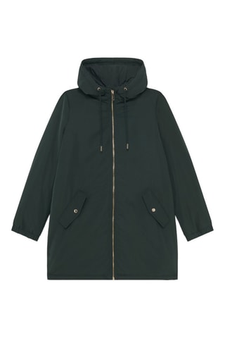 Parka à capuche Grenouille - Vert foncé