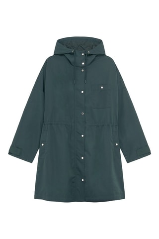 Parka à capuche Guarana - Vert foncé