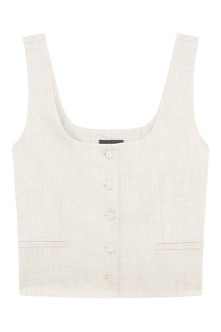 Veste sans manches Virevolte - Beige