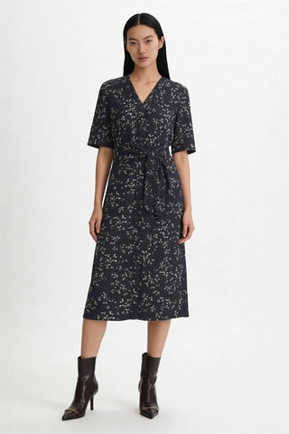 Robe longue Elisa - Noir