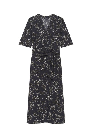 Robe longue Elisa - Noir