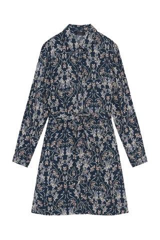 Robe trapèze Roma - Bleu marine