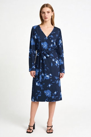 Robe droite Lena - Bleu