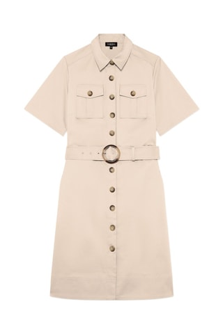 Robe chemise Sonia - Taupe