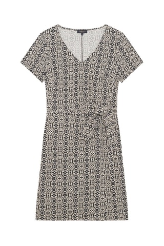 Robe fourreau Bobby - Noir et gris