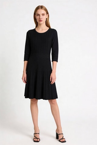 Robe patineuse Romeline - Noir