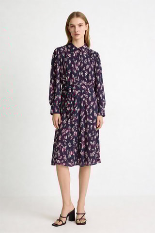 Robe chemise Rubby - Bleu marine