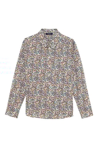 Chemisier droit Jessica - Ecru