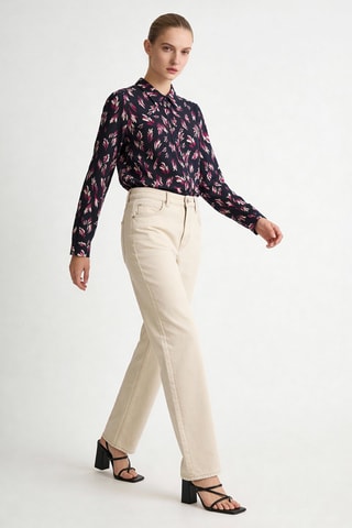 Chemisier droit Cubby - Bleu nuit