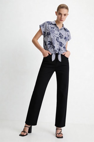 Chemisier Livio - Bleu