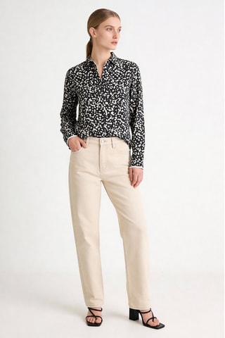 Chemisier droit Jamie - Noir