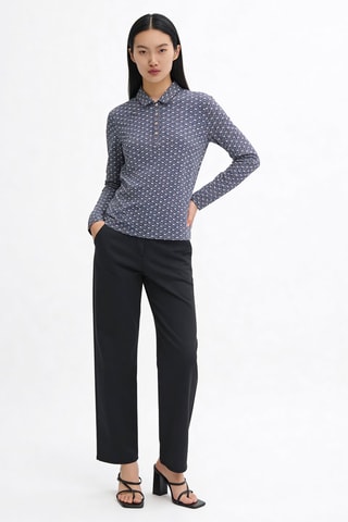 Polo Tiris - Bleu marine