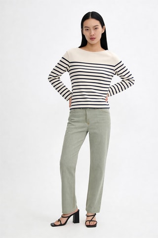 T-shirt droit Cassandre - Bleu marine