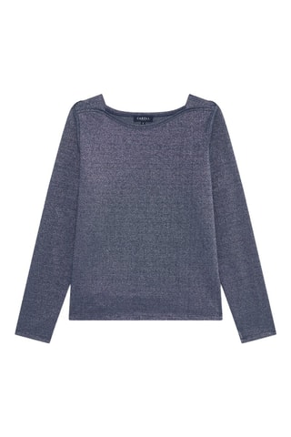 T-shirt droit Jade - Bleu marine