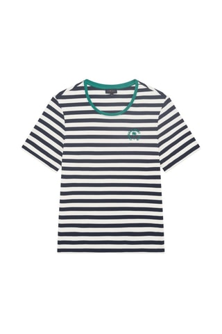 T-shirt droit Hugo - Bleu marine