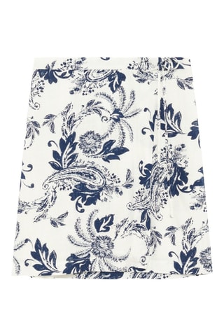 Jupe droite Joude - Ivoire