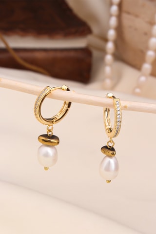 Creolen - Zirkonia's en Cultivéparels