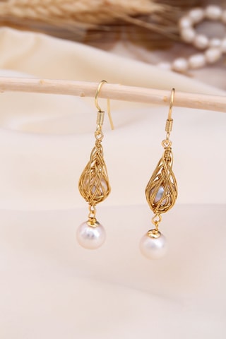 Oorbellen - Doublé Geelgoud