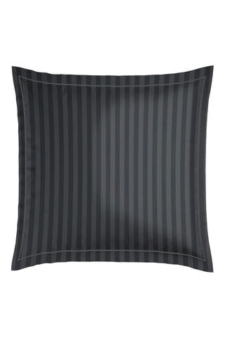 2 taies d'oreiller en satin de coton 80 fils/cm²  Fleur de prestige - Beige