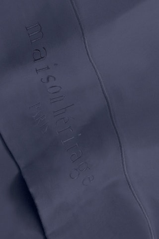 Drap plat en satin de coton 80 fils/cm² Uni - Bleu marine