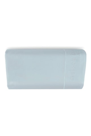 Drap plat en satin de coton 80 fils/cm² Uni - Ciel