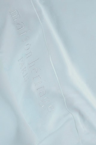 Drap plat en satin de coton 80 fils/cm² Uni - Ciel