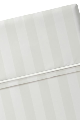 Drap plat en satin de coton 80 fils/cm² Dobby - Vert d'eau