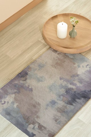 Tapis d'intérieur Azélie Vert - Violet