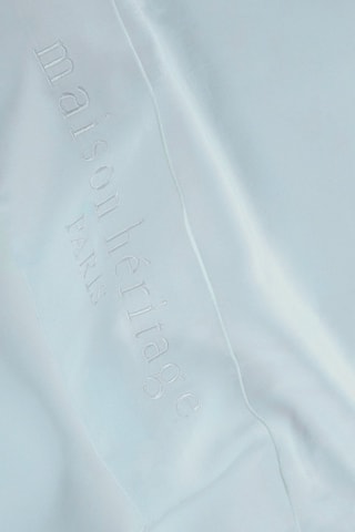 Parure de draps en satin de coton 80 fils/cm² Uni - Ciel