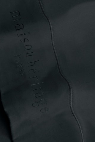 Parure de draps en satin de coton 80 fils/cm²  - Gris foncé