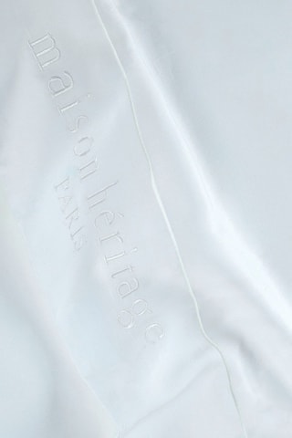 Parure de draps en satin de coton 80 fils/cm²  - Blanc