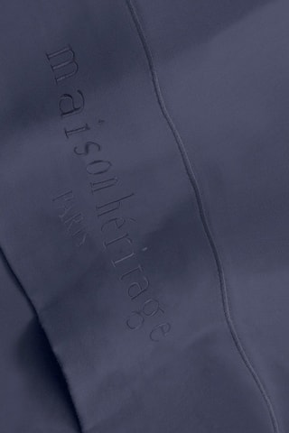 Parure de draps en satin de coton - 80 fils/cm² Uni - Bleu marine