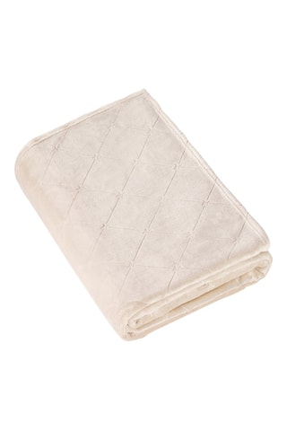 Plaid Diamond - Taupe - 220 x 250 cm