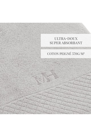 Drap de bain Eden - Sable - 100 x 150 cm