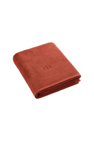 Drap de bain Eden - Terracotta - 100 x 150 cm