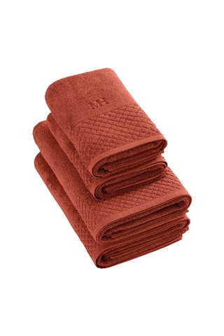 4 serviettes - Terracotta