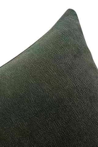 Housse de coussin Yaël - Vert foncé - 45 x 45 cm