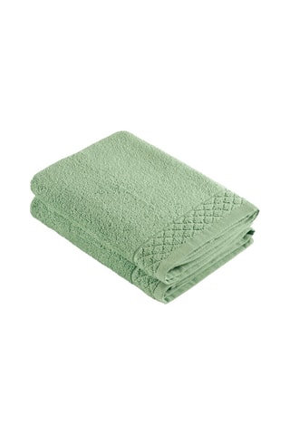 2 torchons - Vert prairie