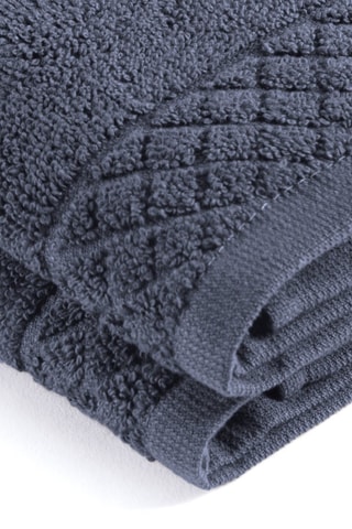 2 torchons de cuisine Uni - Bleu gris - 45 x 45 cm