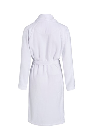 Peignoir en velours - Blanc