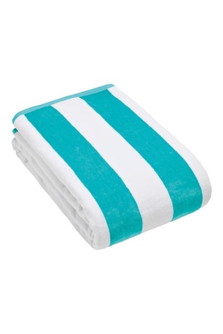 Serviette de plage Maël - Turquoise - 90 x 180 cm