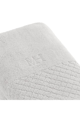 2 serviettes de toilette Eden - Sable - 50 x 100 cm