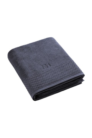 Drap de bain Uni - Bleu gris - 100 x 150 cm