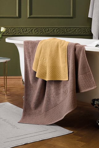 Drap de bain - Marron - 100 x 150 cm