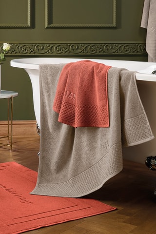 Drap de bain - Terracotta - 100 x 150 cm