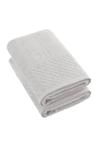 2 serviettes de toilette - Sable - 50 x 100 cm