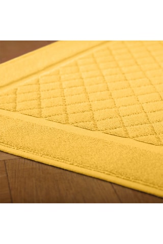 Tapis de bain - Jaune - 50 x 70 cm